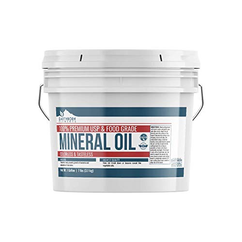 Mineral Oil (1 Gallon) by Earthborn Elements, Resealable Bucket, Food & USP Grade, For Cutting Board - //coolthings.us