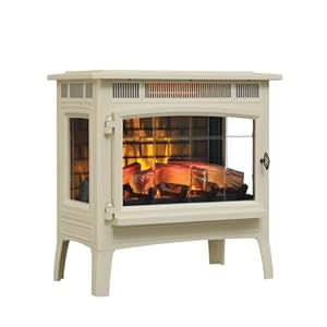 Duraflame DFI-5010 – Estufa infrarroja en 3D para chimenea eléctrica con control remoto