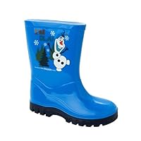 Disney Kids Boys Frozen Olaf Wellington Wellies Waterproof Casual Boots