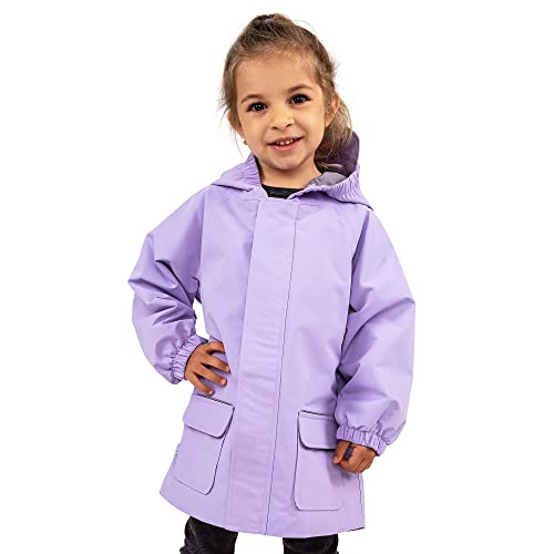 Image of JAN & JUL Waterproof Rain Jacket, Raincoat with Hood for Girls and Boys