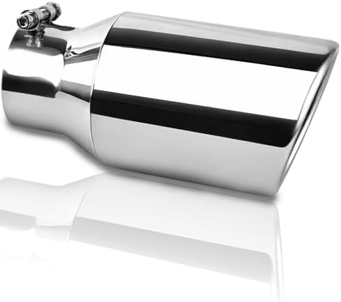 Amazon: MuRealy 3" Inch Exhaust Tip, 3" Inlet 4.5" Outlet 9" Long