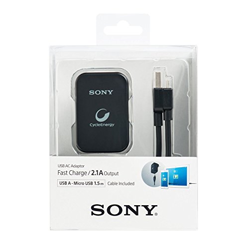 Image of Sony CP-AD2A Mobile Charger With 1.5m USB Cable (Black)
