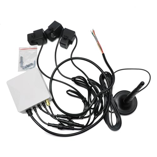 KUIDAMOS Intelligentes Strommessgerät mit Echtzeitüberwachung und 80-A-Klemmen für eine Umfassende Geräteüberwachung – für Effizienzmanagement – ​​WLAN-fähig