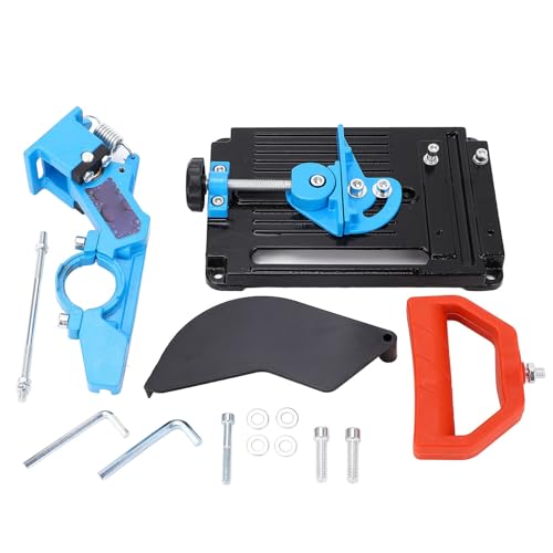 Image of Dioche Versatile Angle Grinder Stand with 45 Degree Clamping Angle and Handle for Electric Drill Modification Cutting Machine - Compatible with Table Saws Lightweight and Precision Machined（精密加工）