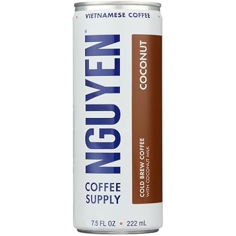 Nguyen Coffee Supply, Coffee Cold Brew Coconut, 7.5 Fl Oz Cover