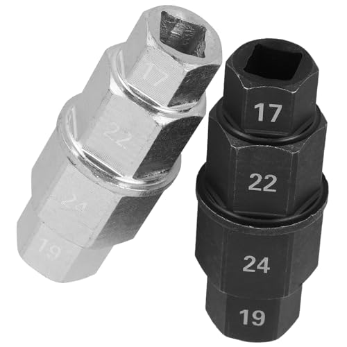 STOBAZA Motorcycle Maintenance Tool Front Wheel Socket Adapter Removal Tool Versatile for Various Models