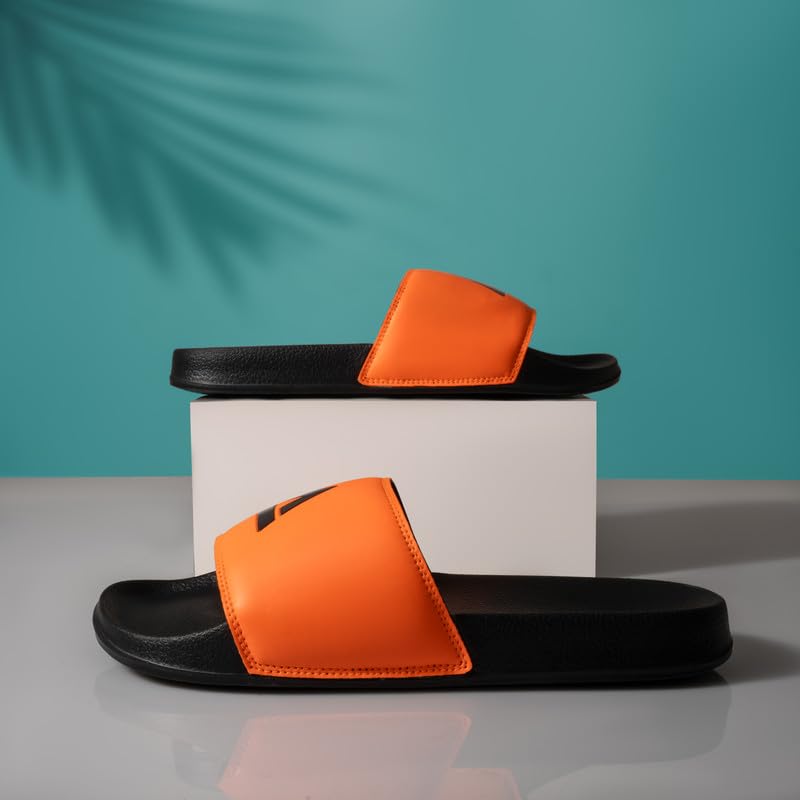 Image of ARVAN Mens Sliders | Lightweight, Anti-Slip & Cushioned Comfort Slides for Casual & Beach Use