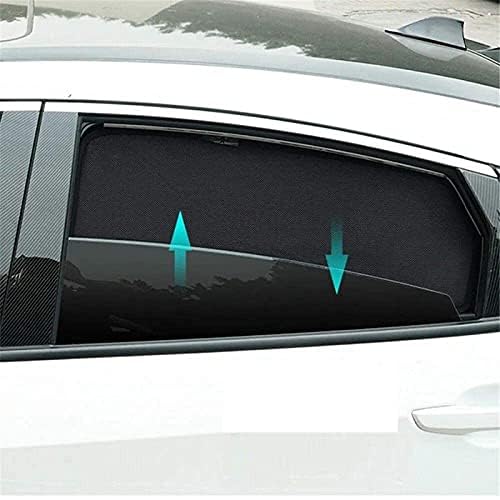 Image of Premium Car Sunshade Fix Type Non-Magnetic Curtain with Rear Dicky Curtain Set of 7pc for Elevate