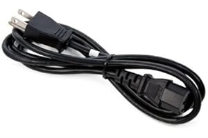 Power Cord Cable Designed for Dell Alienware Curved Gaming Monitors AW3418DW, AW3418HW