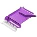 Right Hand Pill Counting Tray with Spatula (Purple, L Shape)