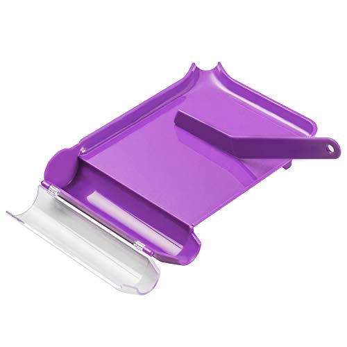 Medarchitect Right Hand Pill Counting Tray with Spatula (Purple)