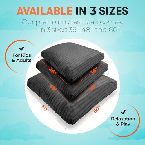 Matini Home Crash Pad - Sensory Pad with Cover Foam Blocks for Kids and Adults, Ideal Gymnastics Equipment to Jump, Play or Relax - Image 4