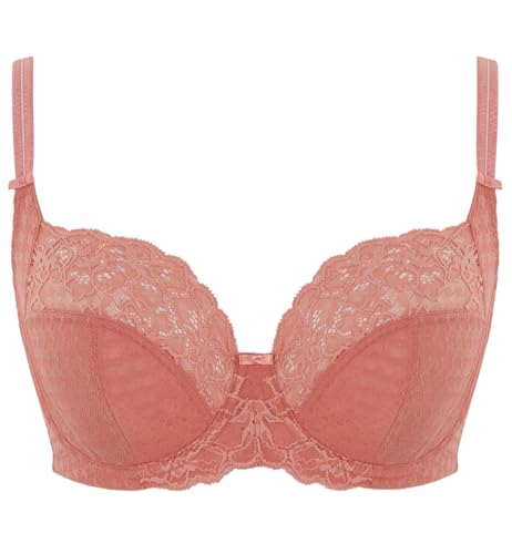 Image of Panache Women's Envy Underwire Balcony Stretch Lace Bra | Full Coverage, Supportive Lift & Comfort for Large Bust