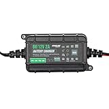 Extreme Max 1229.4028 2A Battery Charger Maintainer Desulfator for 12V & 6V Car Marine Outdoor Power Sport Batteries