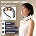 Nackenmassagegerät, Tragbares Massagegerät für Nacken, 6 Modi 9 Intensitätsstufen, 4 Kopf Intelligentes Nackenmassagegerät, Elektrisches Massagegerät für Zuhause Büro Reise (C)