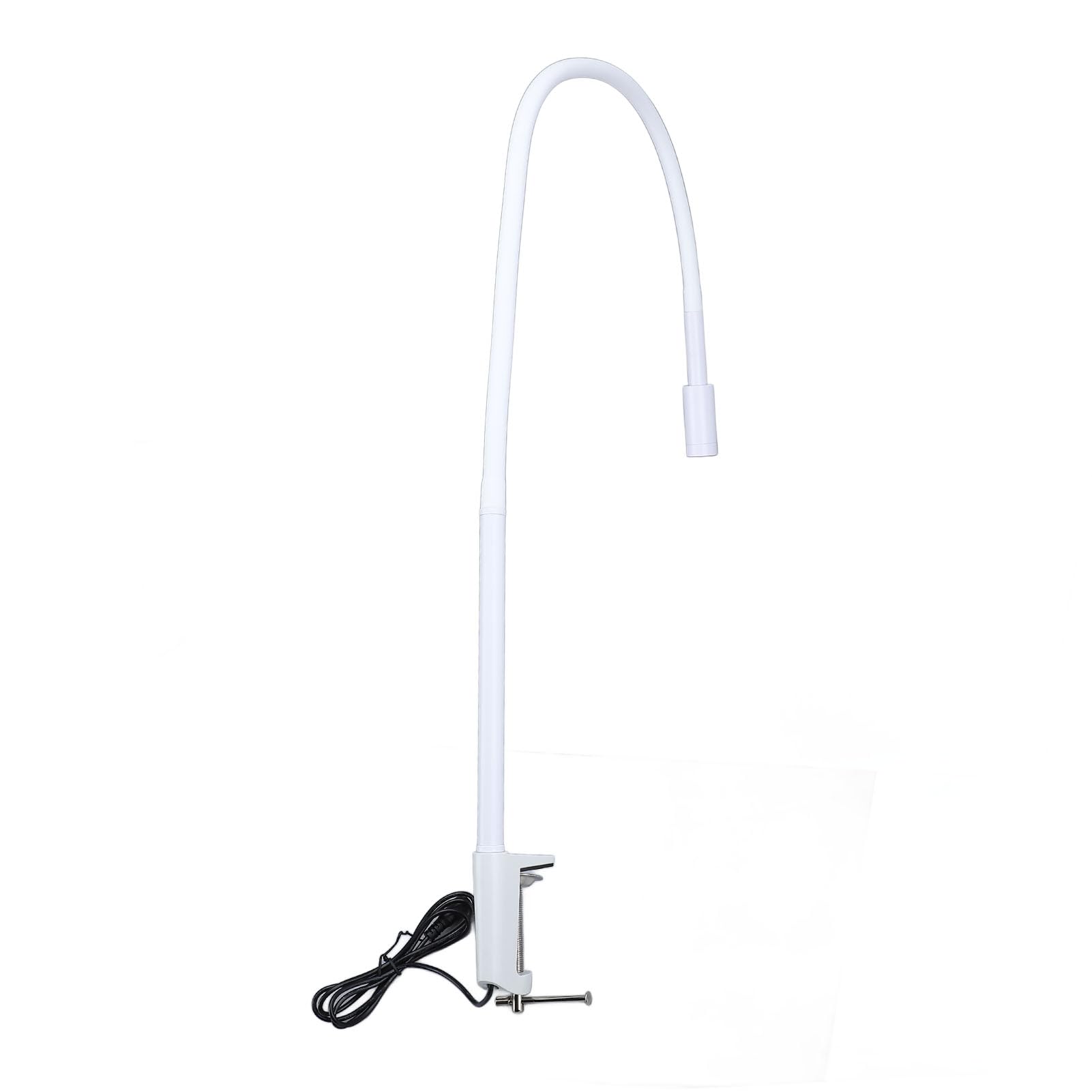 5 W UV światło do rzęs, bez łabędziiej szyi, światło UV LED z klamrą mocującą do utwardzania UV klej do rzęs, światło do techniki paznokci (wtyczka UE AC100 do 240 V 50 60 Hz)