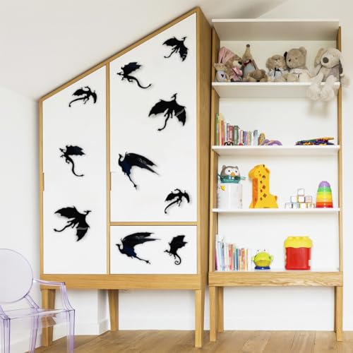 Vinilos Decorativos 3D Dragón PVC Autoadhesivos 14 Piezas miniatura 4