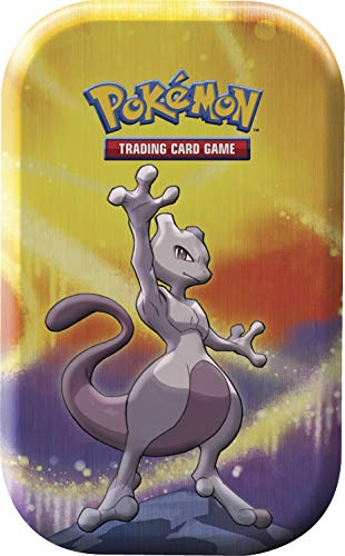Preisvergleich Produktbild Unbekannt Pokemon - Kanto-Stärke Mini-Tin-Box - Mewtu - Deutsch