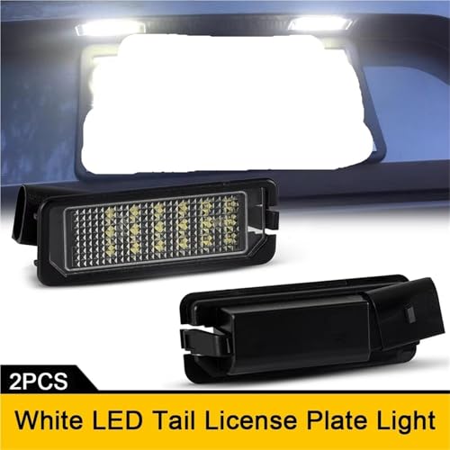 Luces matrícula luz LED trasera para Cayenne 2011 luz placa auto 2
