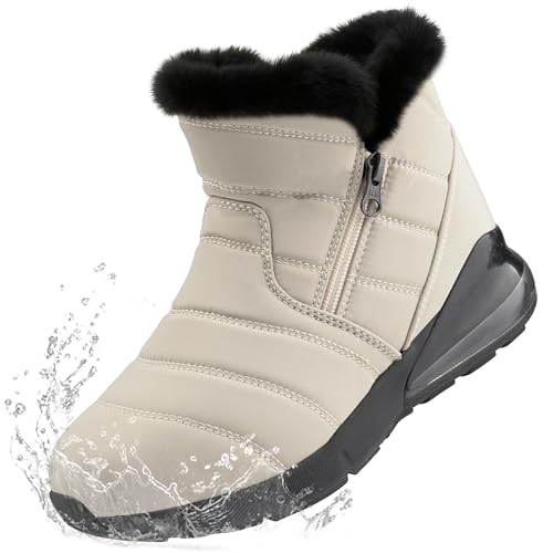 CENNID Women's Warm Snow Booties