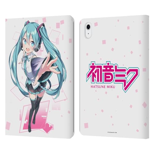 Étui portefeuille Hatsune Miku pour iPad Air 11 : protection intégrale cuir avec support vidéo