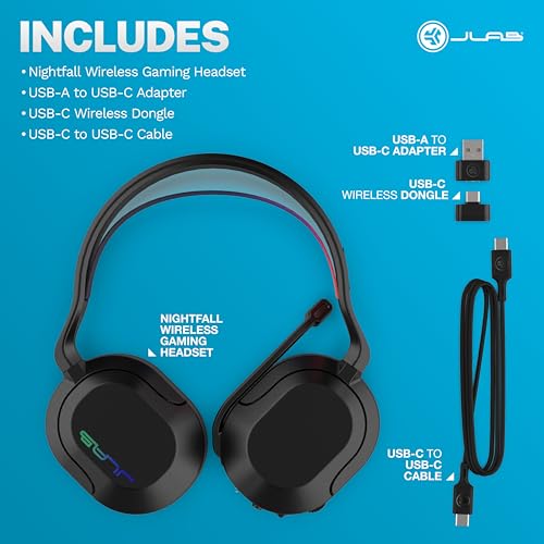 JLab Nightfall Wireless Gaming Headset の商品画像 6