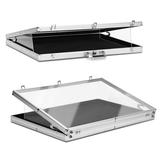 Portable Trade Show Display Case for Collectibles