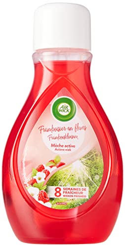 Airwick Desodorisant Maison Continu Mèche Active Framboisier en Fleurs