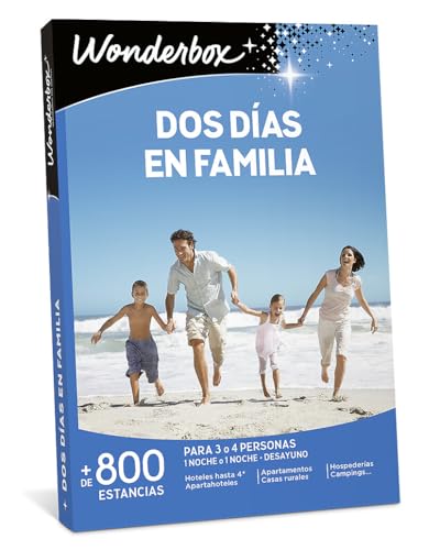 WONDERBOX Caixa de presente - dois dias em família - 820 divisões inesquecíveis para quatro pessoas