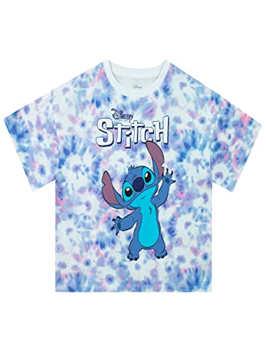 Disney Lilo and Stitch T-Shirt | Tie Dye Stitch Clothing for Kids | T-Shirts for Girls