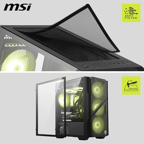 MSI MAG FORGE M110R AIRFLOW unité centrale Mini Tower Neuf - vue 6