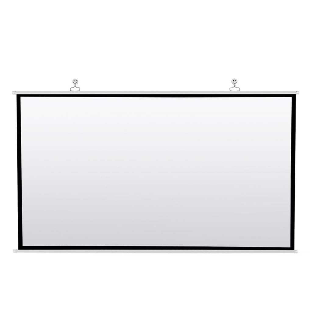 Écran de projecteur pour home cinéma blanc 60" sans pliure surface de projection mobile - 6