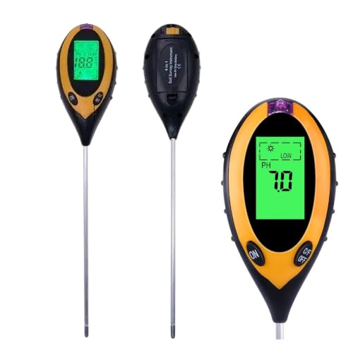 EmbeTronicX 4 in 1 Soil PH Meter Soil Tester PH Moisture Meter Temperature Sunlight Measurement Analysis Acidity Alkali (Without Battery) - ChipTronicX-image-38