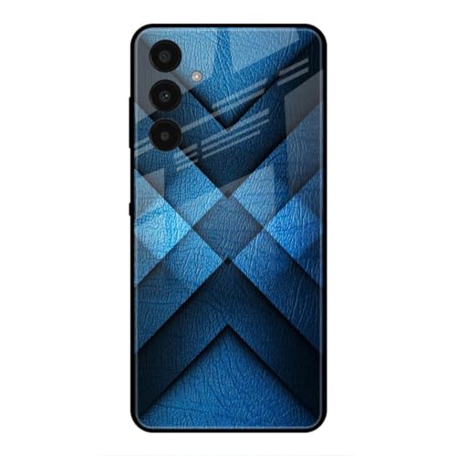 Image of SmashItUp Multicolour | Pattern | Abstract | Unique Design | Blue Designer Printed TPU Metal Case Mobile Back Cover for Samsung A15 5G