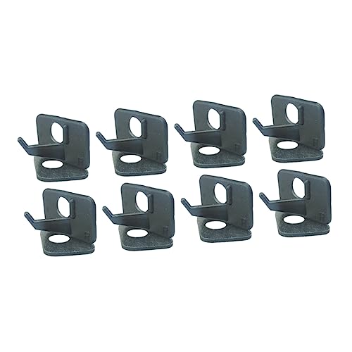 8pcs Arrow Rest Patch Mat Absorber Bows Rest for Hand Target Holder Protectors Slip Compound Accessories Tape Accessories World Plastic Black