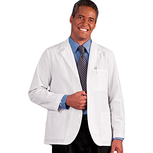 Meta Men's Labcoat 15103 White S