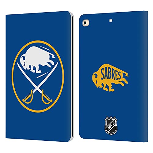 Étui iPad 9.7 2018 Buffalo Sabres protection cuir tablette Apple 2017