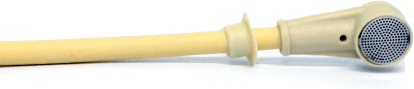 6028 Headset Microphone Headworn Condenser Mic for Shure Wireless System Bodypack Transmitter,Beige - Uni-Directional - Image 4