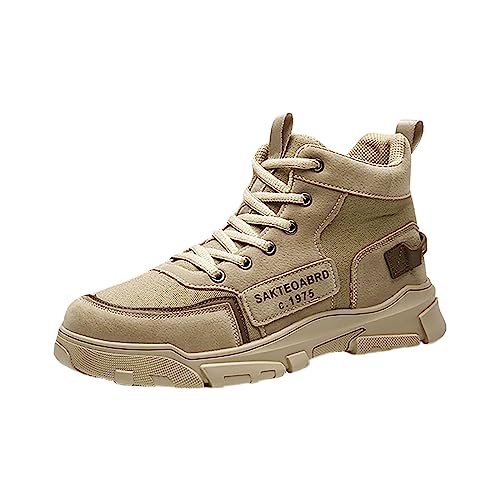 Zapatillas de deporte Hombre Running Shoe Zapatos de deporte Hombre Zapatillas de deporte en Sala Zapatillas Zapatillas Running MTB Hombres, beige, 43 EU