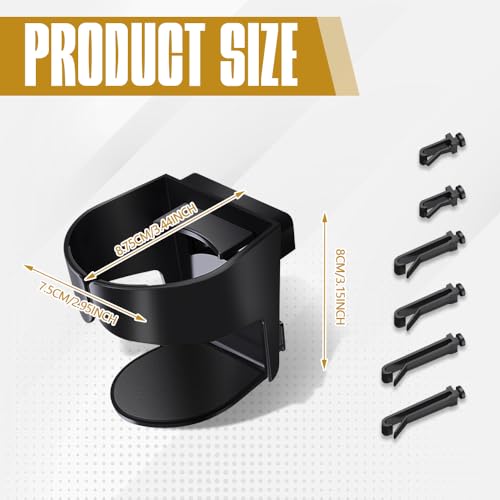 Portavasos Ajustable para Salida de Aire de Carro miniatura 2