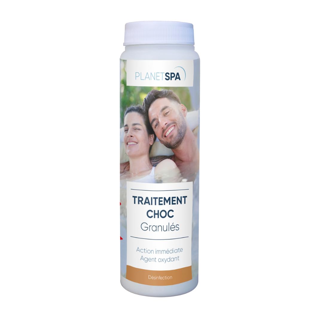 Planet Pool - Planet Spa - Kit Traitement Spa avec Parfum Coco Vanille - 6 Mois - 6 en 1 - pour Spas Gonflables Et Portables