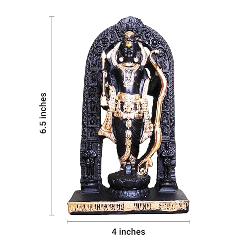 Image of YASHONIDHI Ram Lalla Murti 3D Ayodhya Idol Statue Showpiece Murti for Home Decor Decoration Gift Gifting Items