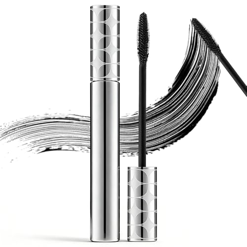 Image of Growth Serum Mascara, Waterproof Fiber Mascara for Volume and Length, 3D Curling Eyelash Long-lasting Without Clumping