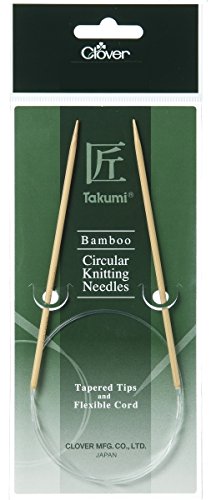 Clover 3925 Rundstricknadel Bambus Takumi 80 cm, 3 mm Clover 3925 Rundstricknadel Bambus Takumi 80 cm, 3 mm