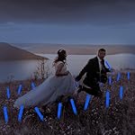 60Pack LED Glow Foam Sticks Bulk,Light Up Glow Sticks with 3 Flashing Modes,Blue Glow Wands Party Pack,Glow In The Dark Party Supplies for Valentines Day,July 4th, Wedding,Birthday,Concert - Image 4
