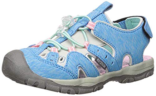 Northside Kid's Burke SE Sandal; Little Kid Size: 4 M US - Blue/Pink; with a waterproof wet dry bag