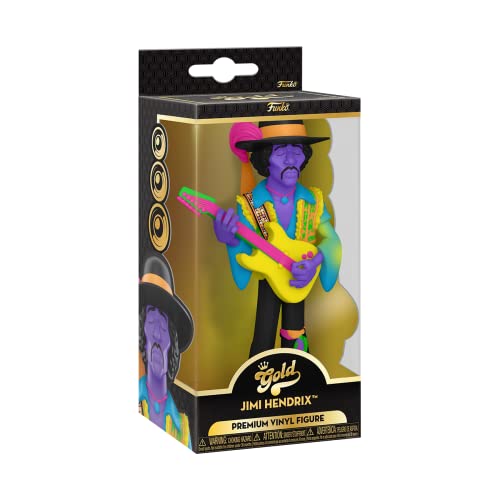 Funko Gold Vinyl: Jimmy Hendrix, 5 Inch Premium Vinyl Figure #TOP1