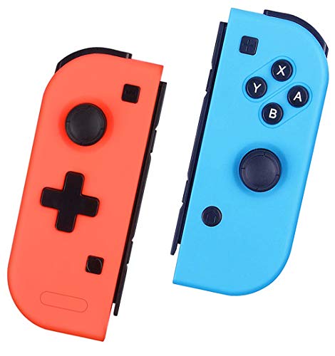 Controller Replacement for Nintendo Switch, L/R Pro Remote Wireless Controller Comfort Grips Gamepad