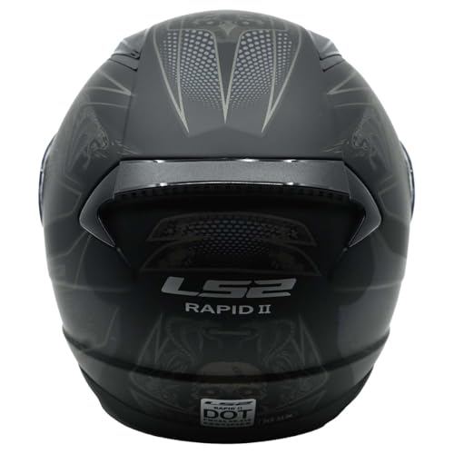 Image of LS2 Helmets Rapid II Full Face Motorcycle Helmet (Dreamcatcher Chameleon /White - X-Small)