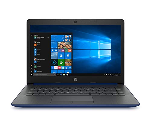 Laptops, Personal Computer HP Laptop, Pantalla de 14' HD, Procesador AMD A6-9225(2a), 4GB RAM, 500GB HDD, Sistema operativo Windows 10, Color Lumiere Blue (14-cm0021la) (Reacondicionado)